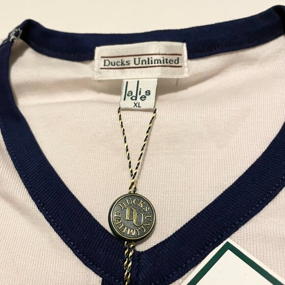 Ducks Unlimited Womens Tshirt Size XL Egyptian Cotton - Picture 4 of 16